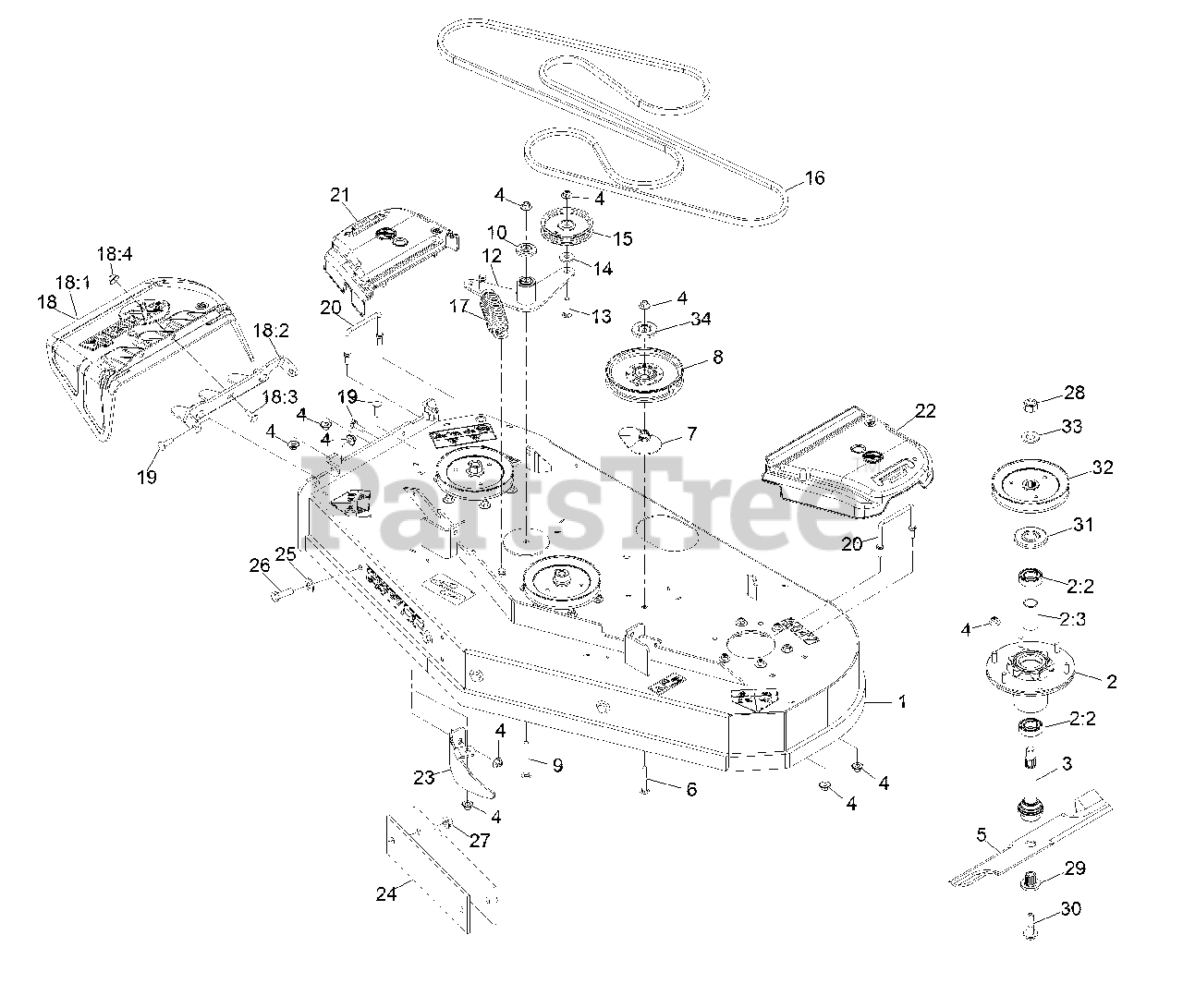 Exmark VTS730AKC52400 - Exmark 52