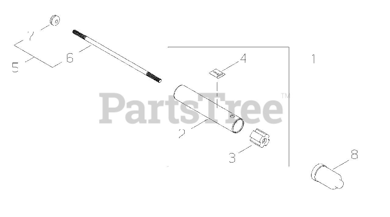 Shindaiwa 78703 99922201087 Shindaiwa Short Shaft Articulating Hedge Trimmer Attachment 2841