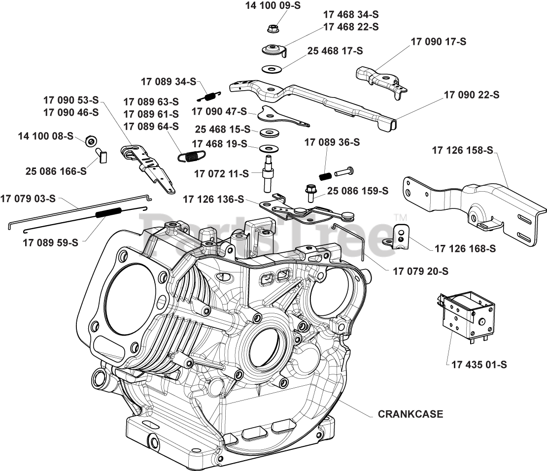 Kohler CH440-0011 - Kohler Command PRO Engine, Basic Version, 14hp, 10