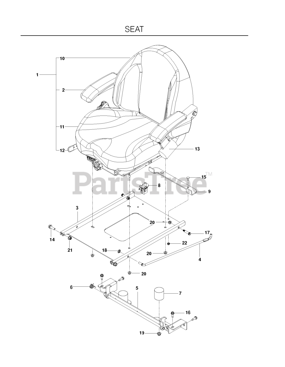 Husqvarna PZ 6029 D 966476701 Husqvarna 60 Zero Turn Mower 2012