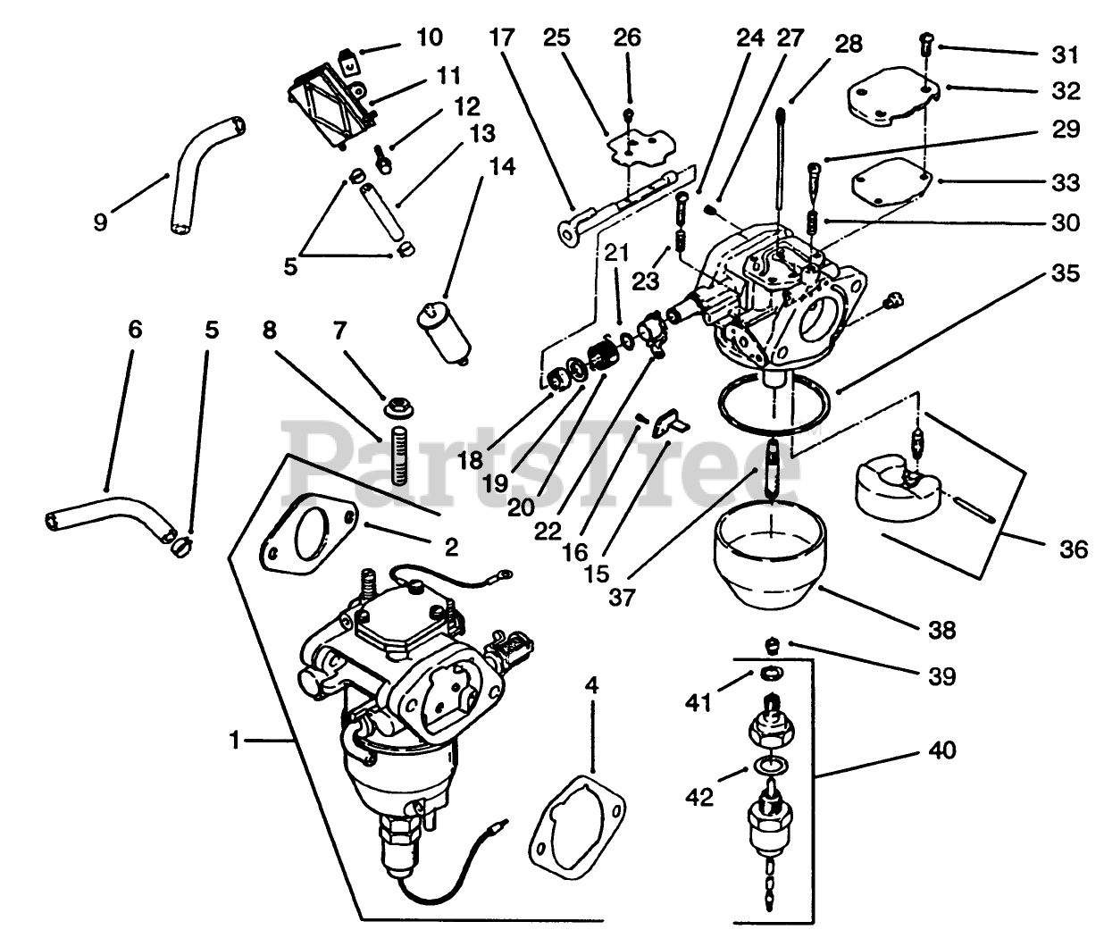 Toro 72083 (266-H) - Toro Yard Tractor (SN: 049000001 - 049999999 ...