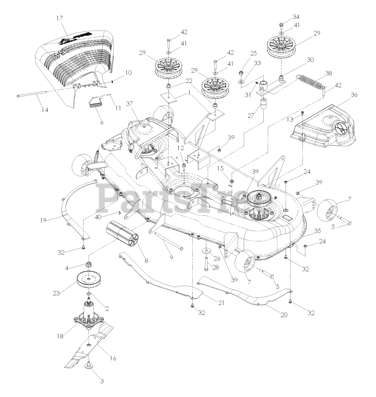 Husqvarna Z 5426 (968999508) - Husqvarna 54