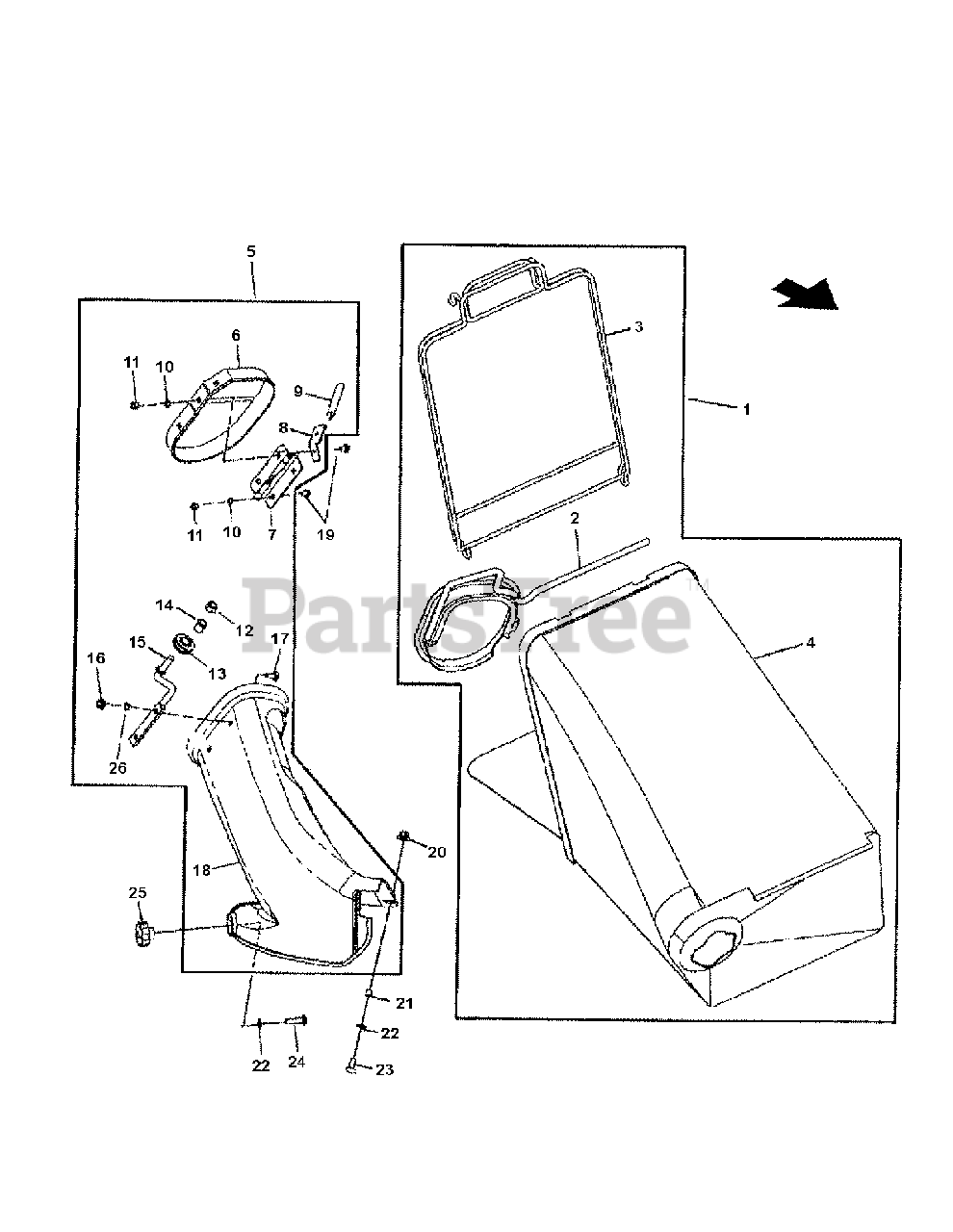 John deere 2025 js45 parts