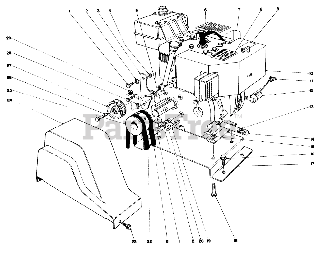 Toro 38050 (724) - Toro Snow Thrower (SN: 004000001 ...