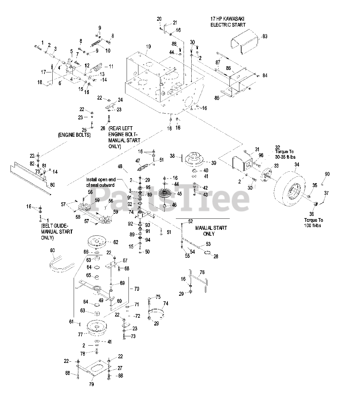 Exmark THP17KA523 - Exmark 52