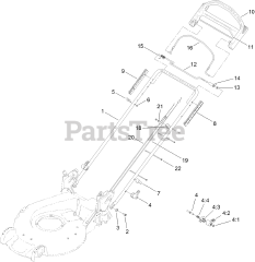 20384 - Toro Super Recycler Walk-Behind Mower (SN: 312000001 ...