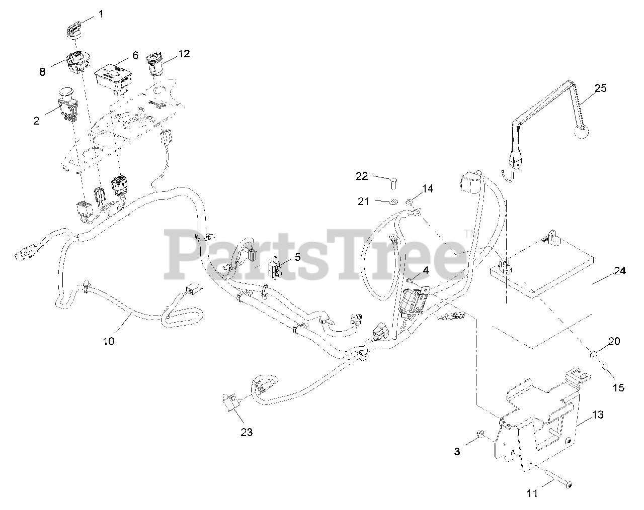 Exmark RAX691GKA524A3 Exmark 52" Radius XSeries ZeroTurn Mower