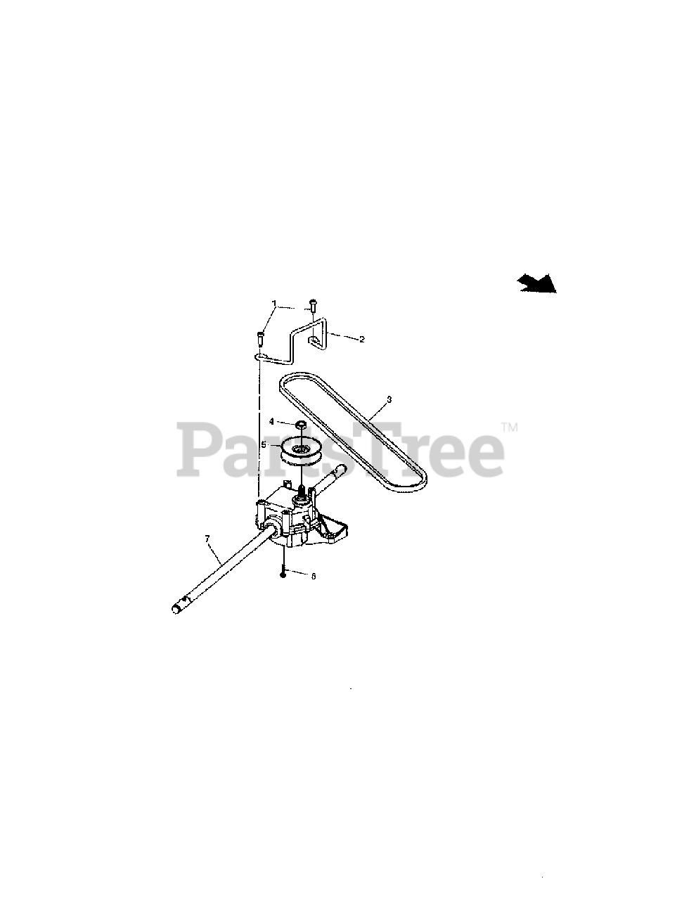 Js25 john deere online mower parts