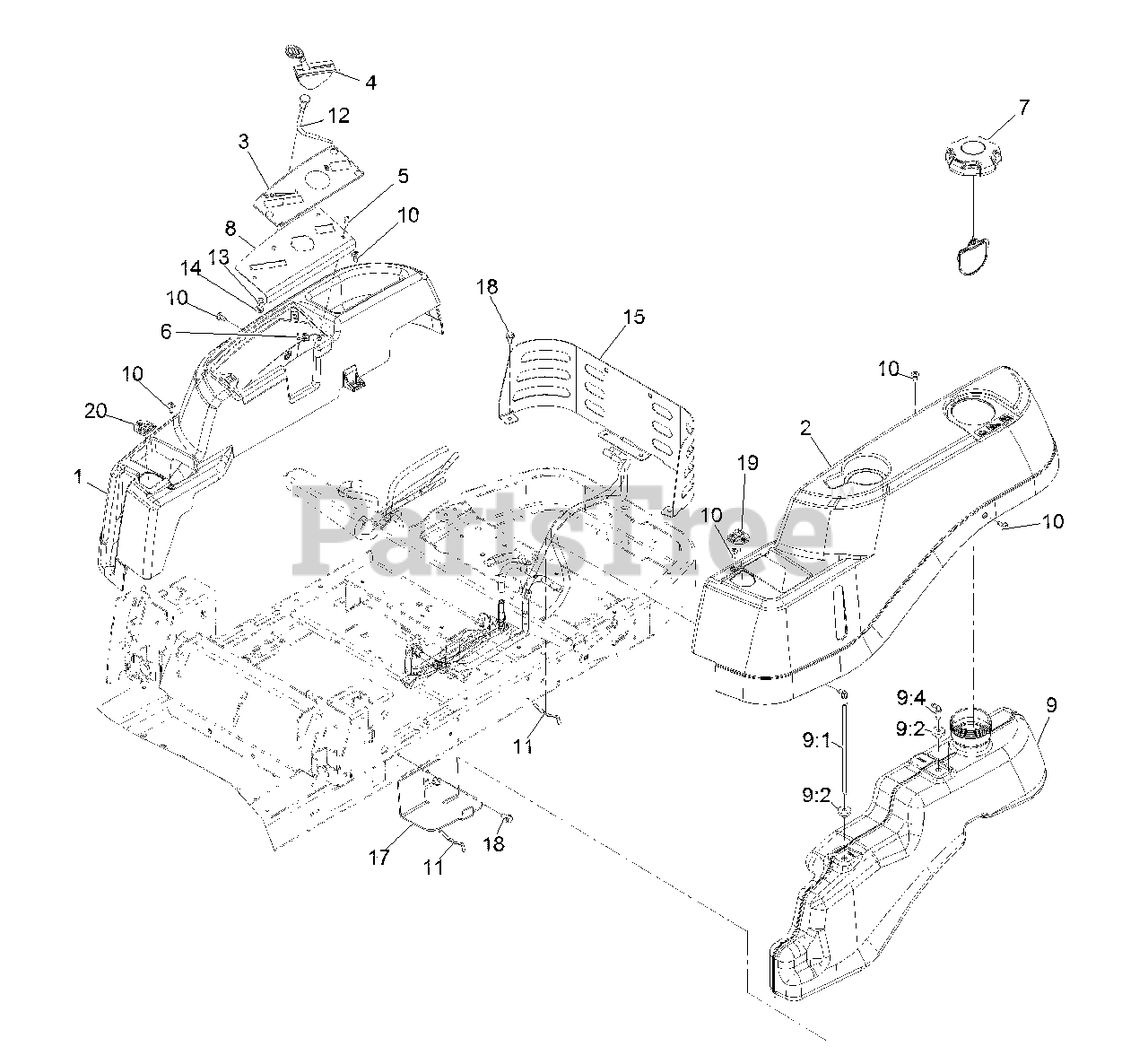 Exmark QTS691KA502 - Exmark 50