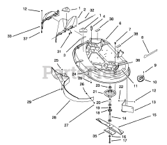 Toro Consumer Repair Part 93-0317 - Deflector Assembly | PartsTree