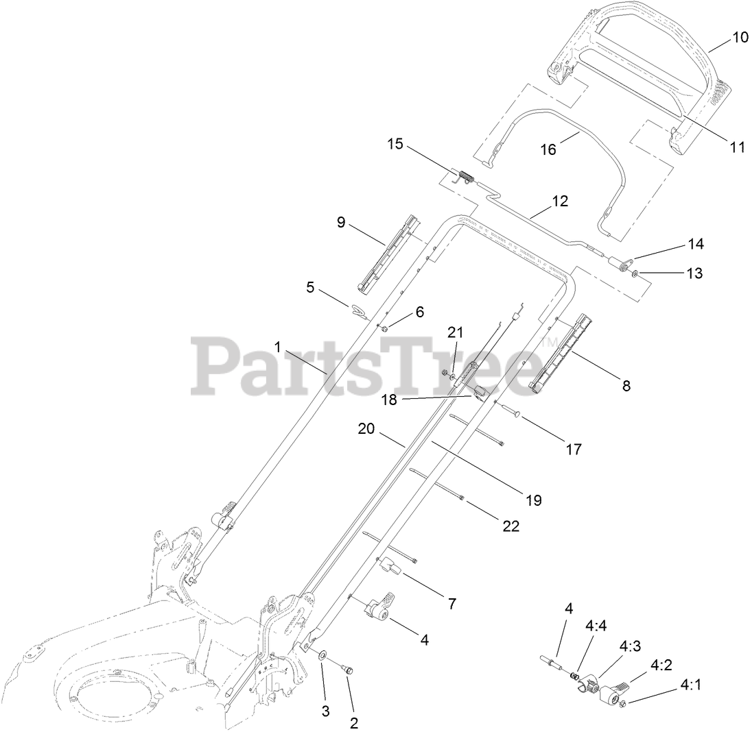 Toro 20381 - Toro Super Recycler Walk-Behind Mower (SN: 312000001 ...