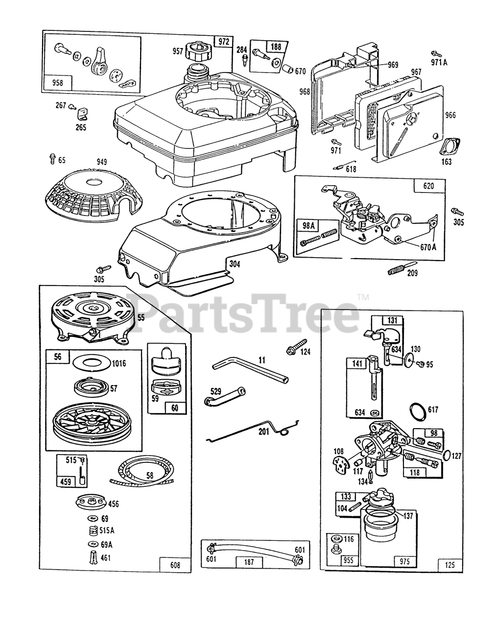 Toro 20666 - Toro Walk-behind Mower (sn: 000000001 - 000999999) (1990 