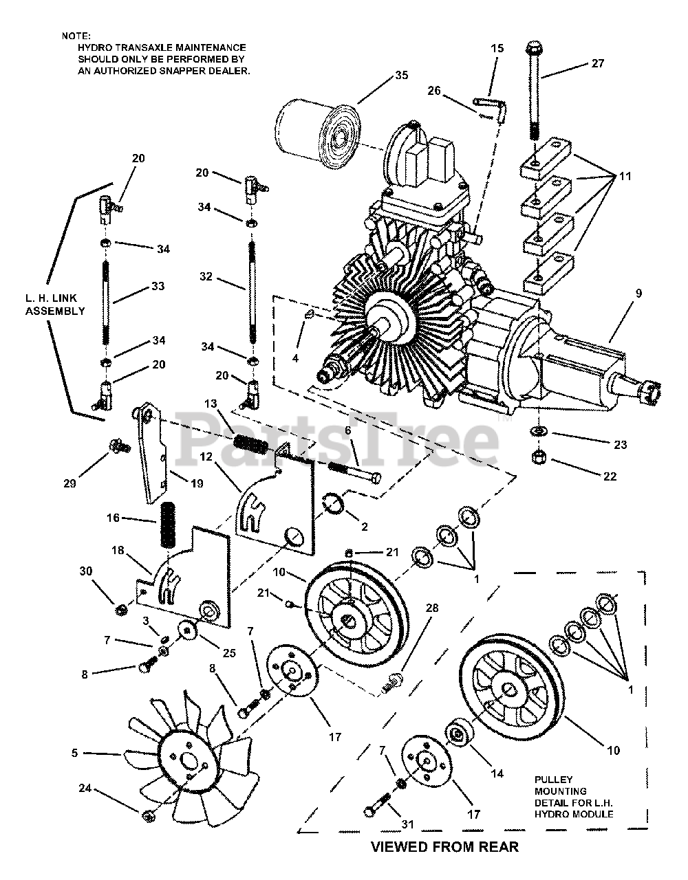 Snapper ZF 2501KH (84574) - Snapper Zero-Turn Mower, 25hp Tandem Hydro ...