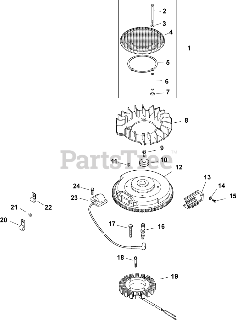 Kohler CV730-0031 - Kohler Command PRO Engine, Made for Ransomes, 23 ...