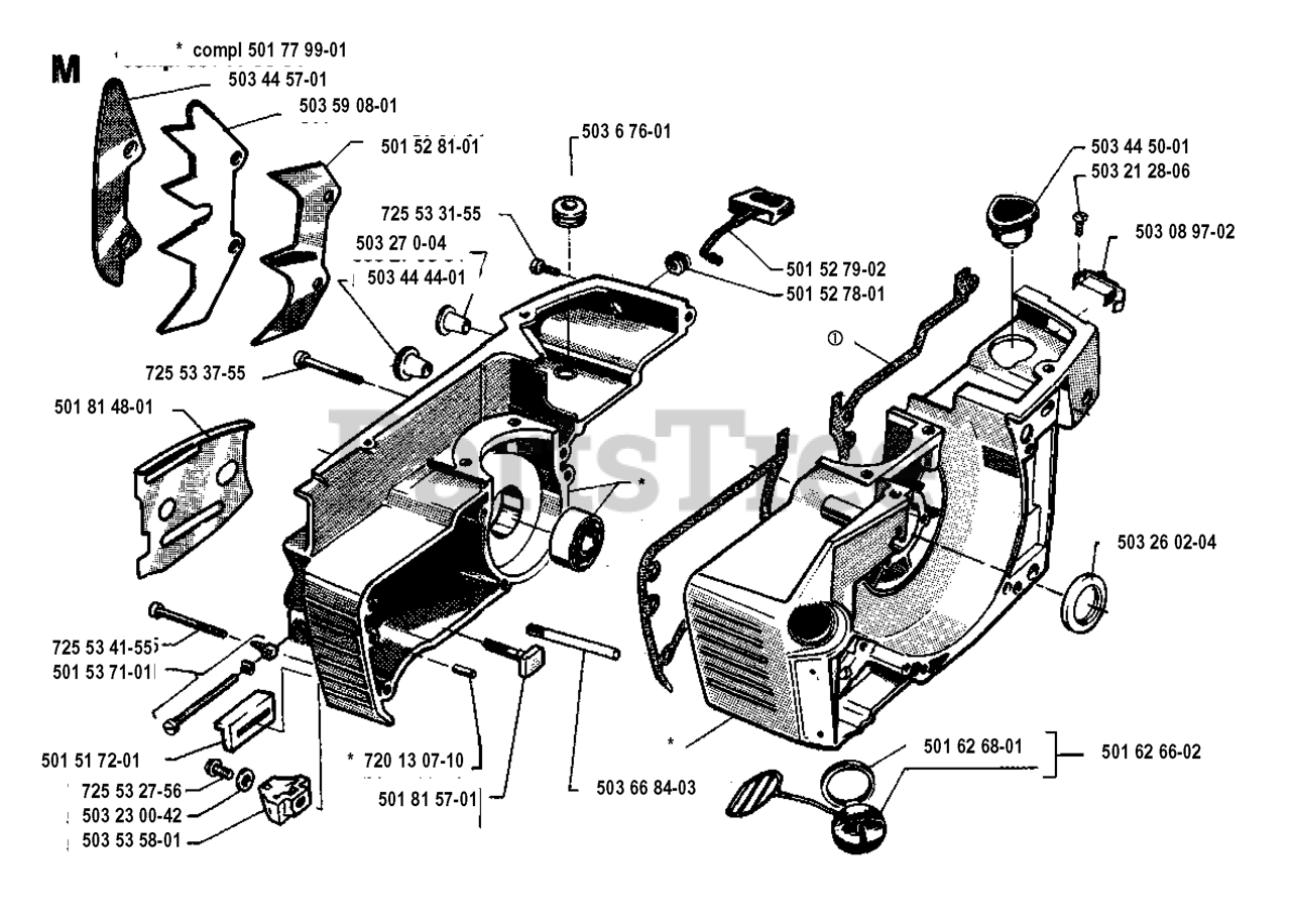 Husqvarna 272 XP Husqvarna Chainsaw (SN 19930100001 19970100000