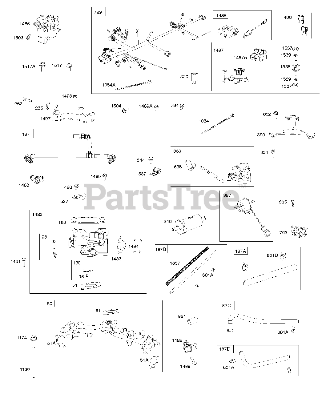 Briggs & Stratton 61E877-0002-J1 - Briggs & Stratton Vertical Engine ...