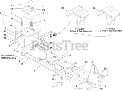 13BX60RG744 (LX 425) - Toro Lawn Tractor (SN: 1A087H10172 - 1C307H10417 ...