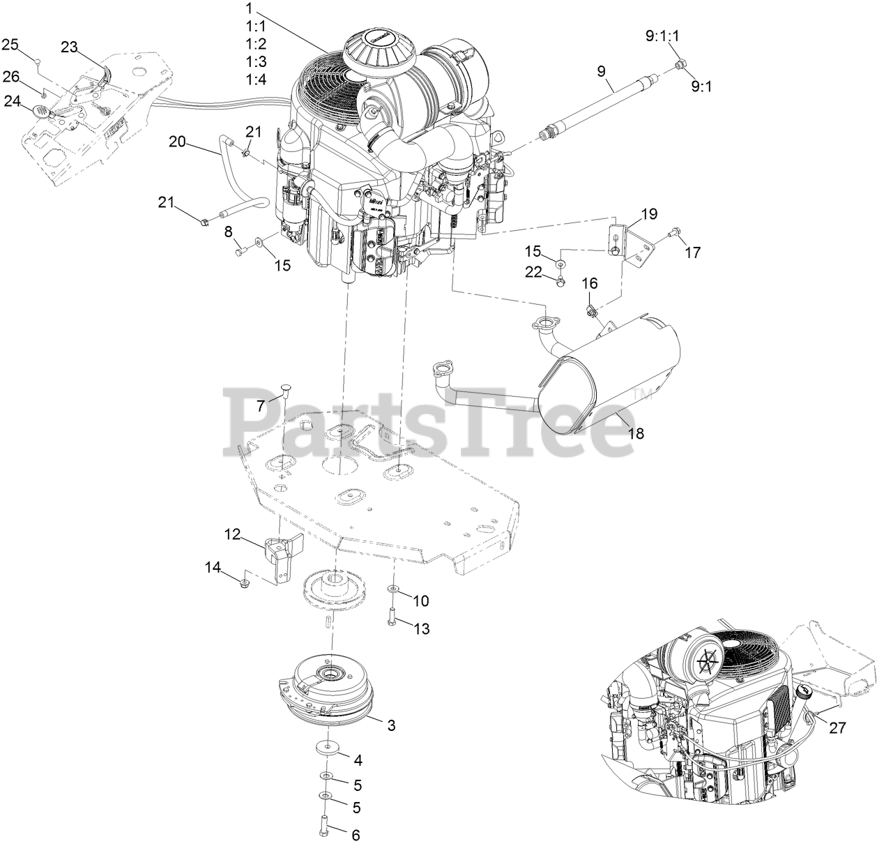 Exmark LZE751GKA524A2 - Exmark 52