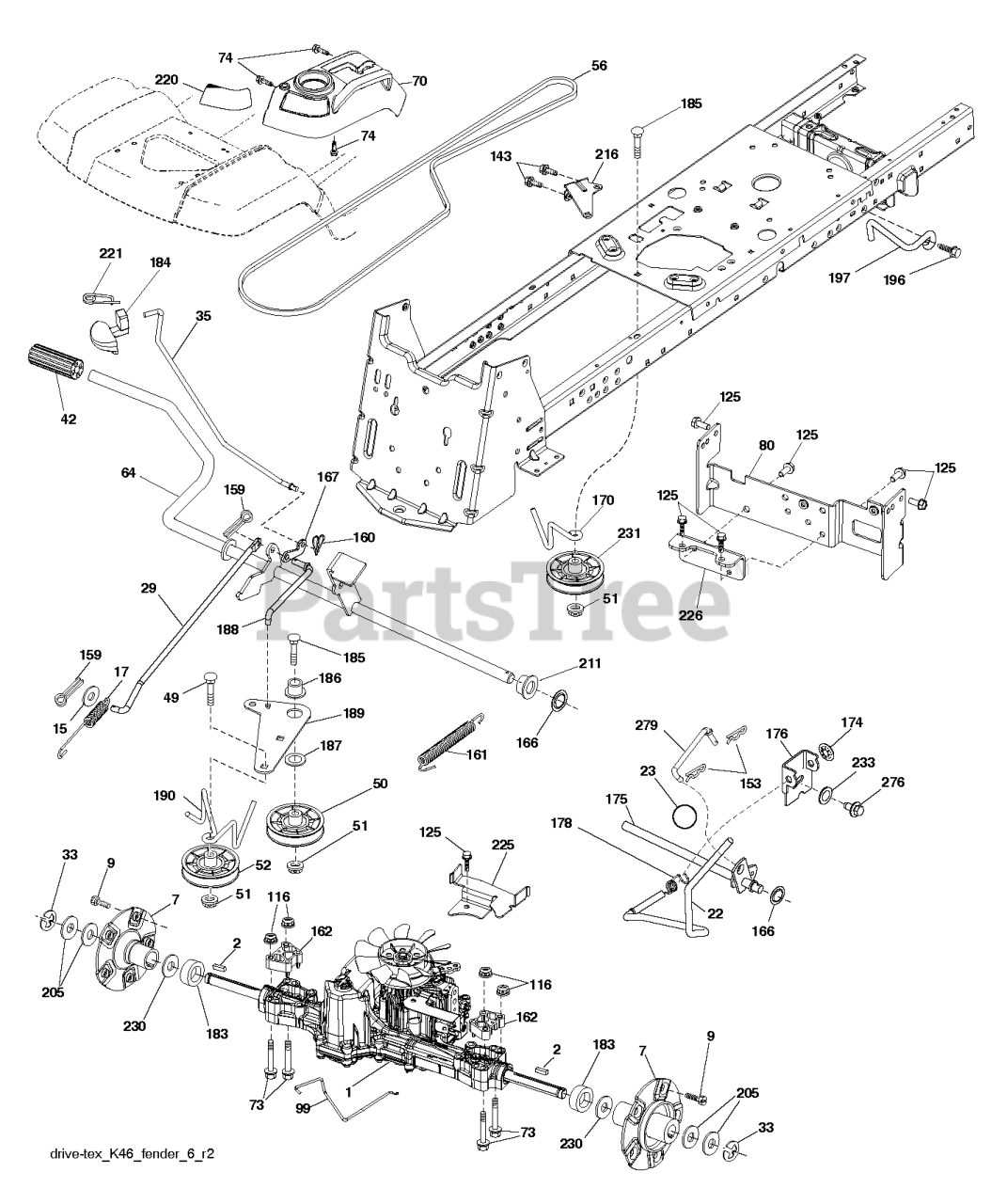 Husqvarna LGT 2554 (960450028-01) - Husqvarna 54