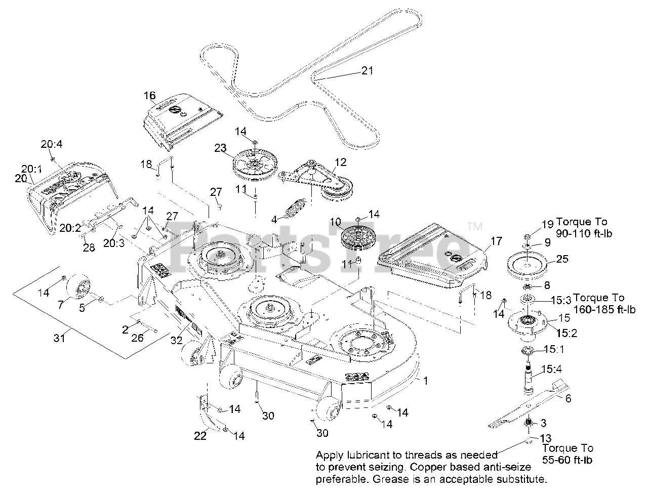 Exmark Lazer Z Parts Diagrams