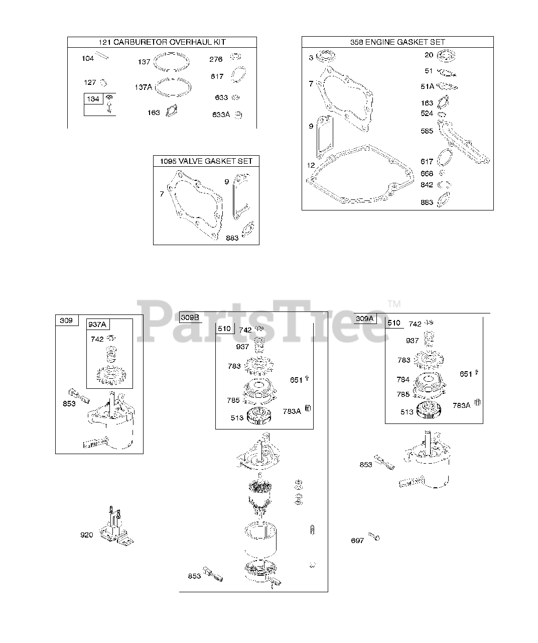 Briggs And Stratton 124t02 0161 B1 Briggs And Stratton Vertical Engine Engine Valve And Carburetor