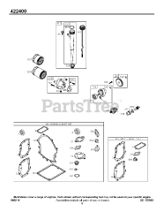 Briggs & Stratton 422437-1209-01 - Briggs & Stratton Horizontal Engine ...