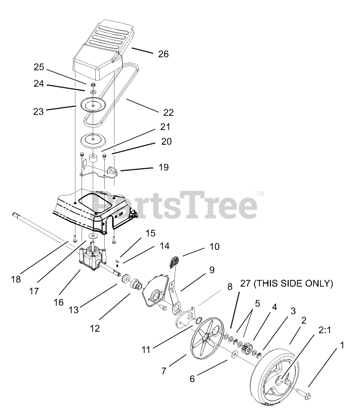 65-2720 Toro RING-CLIP, LOCKING