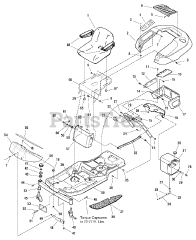 Craftsman 107.277700 (2277700) - Craftsman ZT7000 Series 50