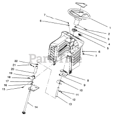 71196 (16-44 HXL) - Toro Lawn Tractor (SN: 069000001 - 069999999) (1996 ...