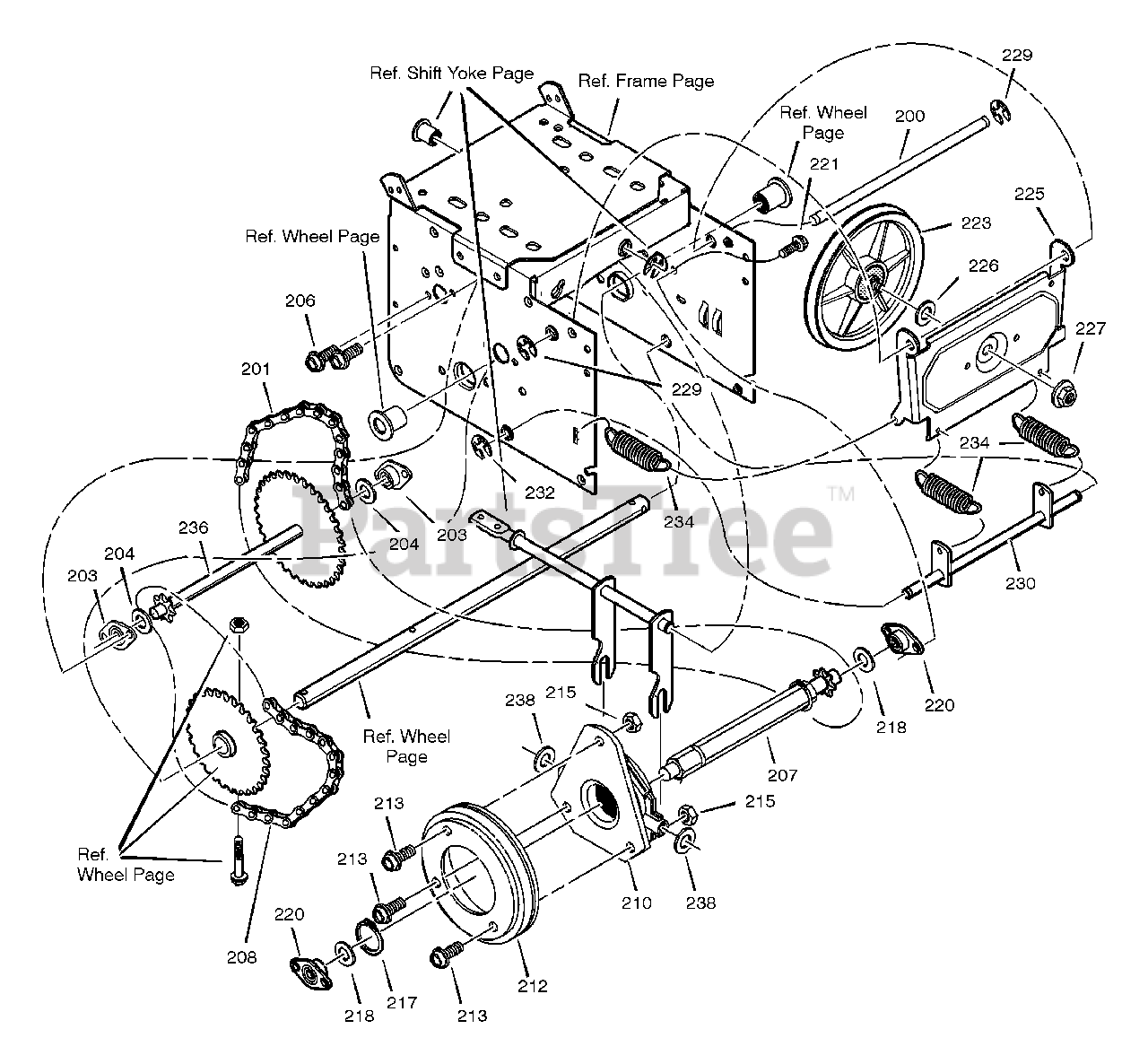 Craftsman 24 Snow Thrower Parts