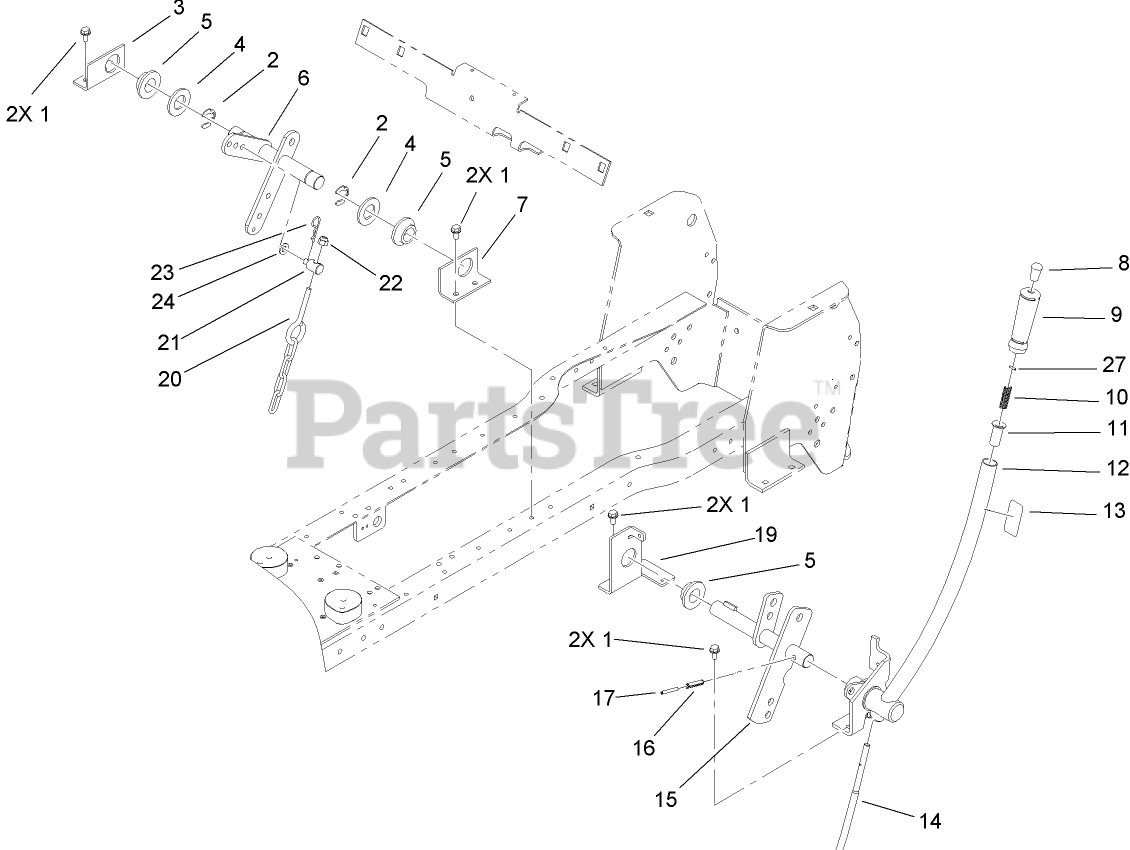 Toro 72211 (420) - Toro Garden Tractor (SN: 260000001 - 260999999 ...