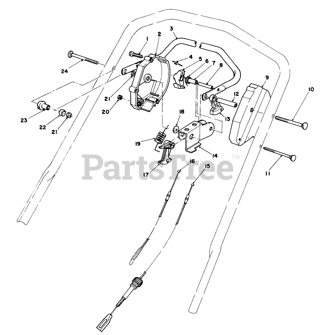 Toro 20676 - Toro Walk-Behind Mower (SN: 005000001 - 005999999) (1985 ...