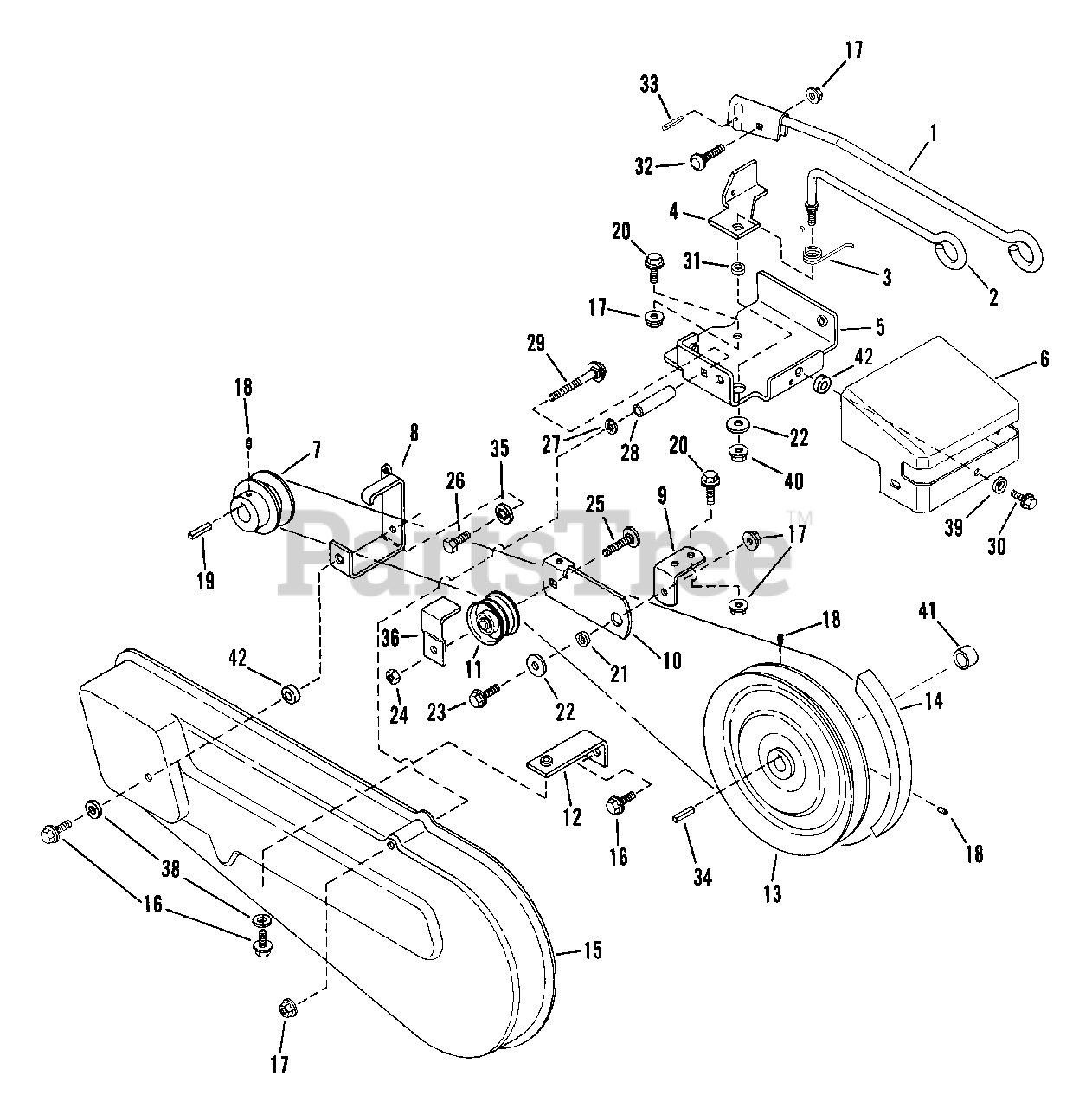 Snapper Belt Routing Diagrams