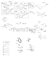 12S432-0036-F8 - Briggs & Stratton Horizontal Engine Parts Lookup with ...