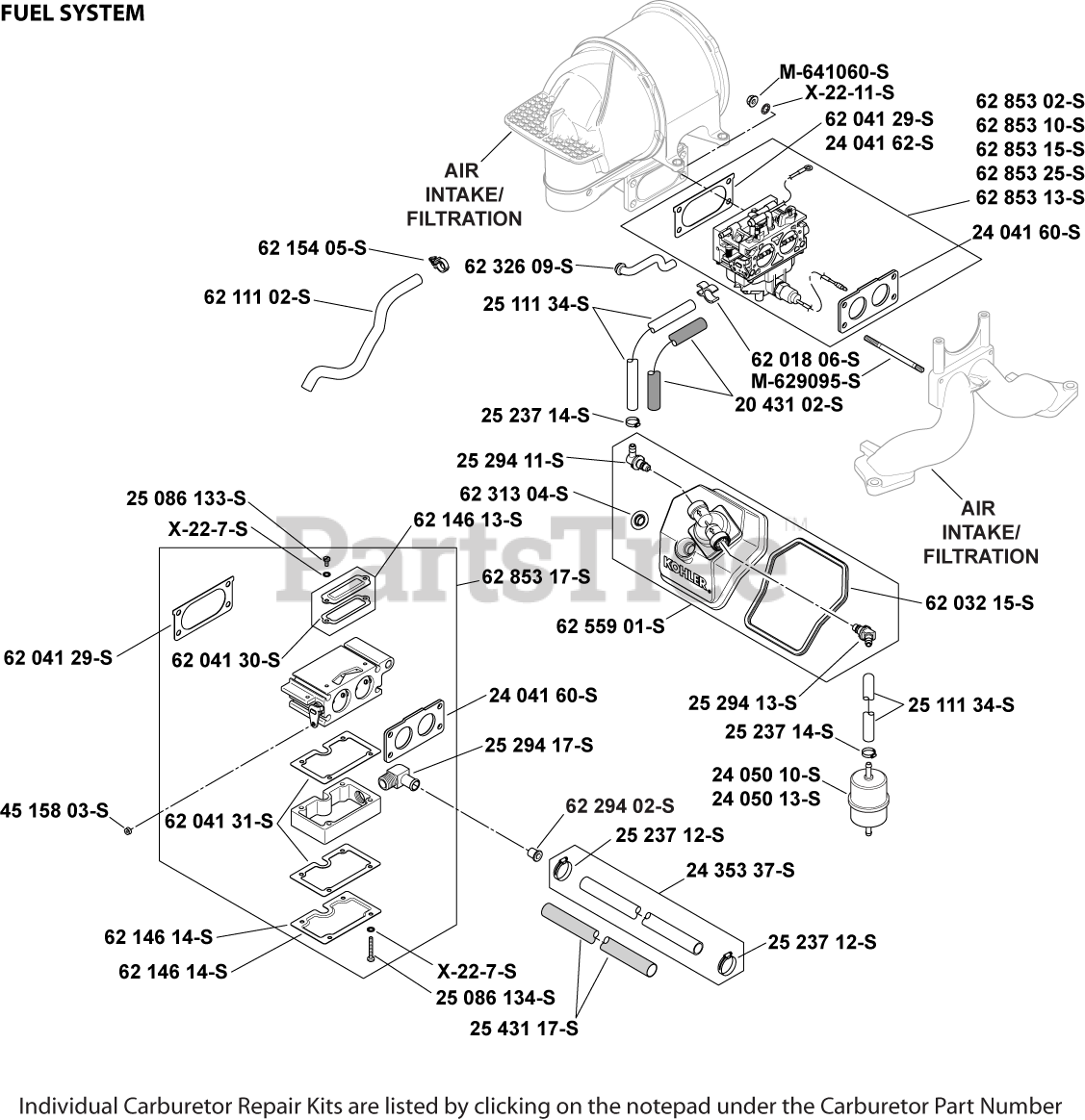 Kohler A112.18.1 Parts Diagram KOHLER ENGINE PARTS MANUAL PDF