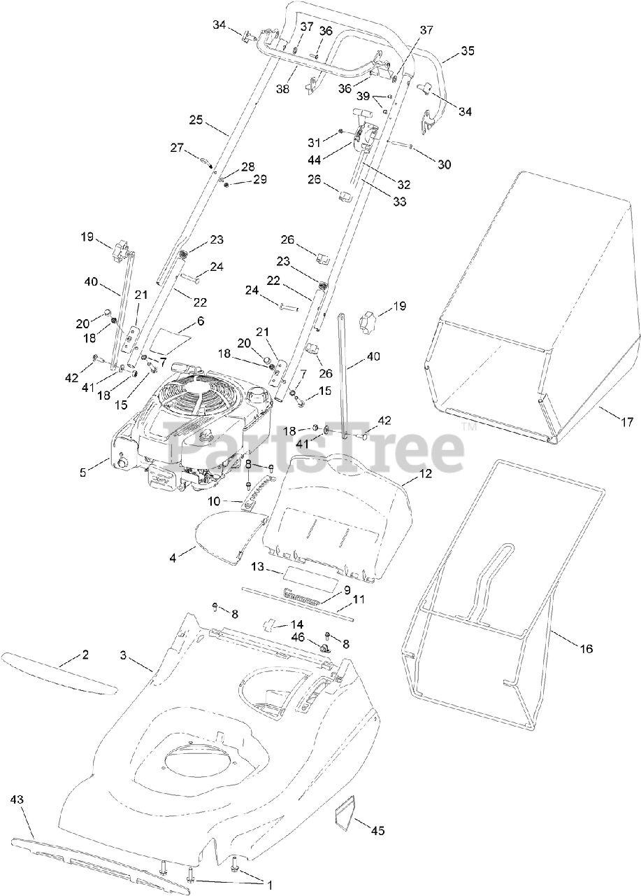 Toro 02656 - Toro ProStripe 560 Walk-Behind Mower (SN: 312000001 ...