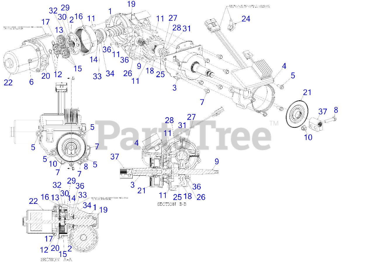 Craftsman 247.270490 13BQA1ZT299 Craftsman T8200 Lawn Tractor 2017 Power Steering Parts Lookup with Diagrams PartsTree