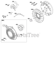 Briggs Stratton 15T202- 0012 - F1 - Briggs Stratton Horizontal Engine 