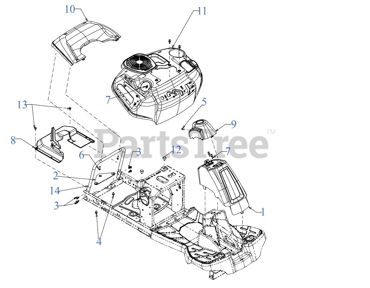 Craftsman CMXGRAM1130035 (13AC26JD093) Craftsman R110 RearEngine