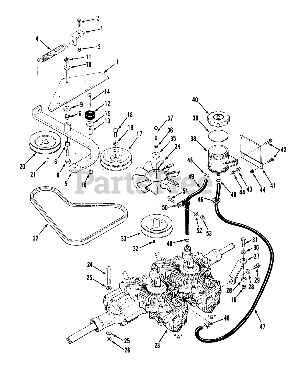 Toro Y1-16oe03 (616-z) - Toro Zero-turn Mower, Drive Unit Only (sn 