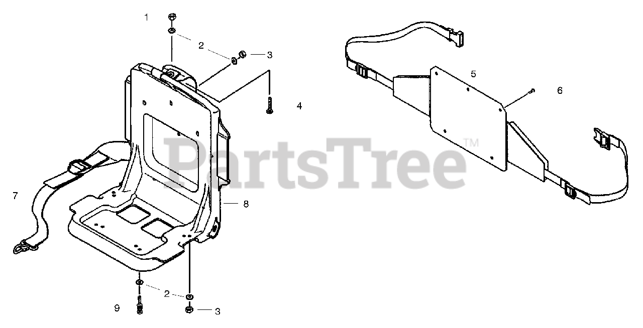 Poulan Pro Bp 402 Le Poulan Pro Backpack Blower Back Pack Assembly Parts Lookup With Diagrams