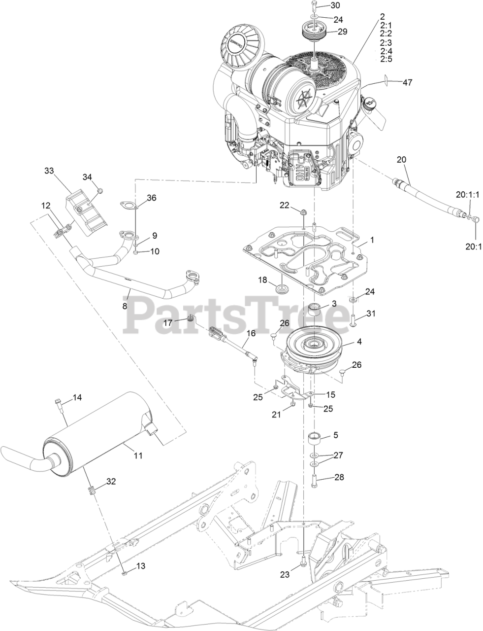 Exmark STS730GKA60400 - Exmark 60