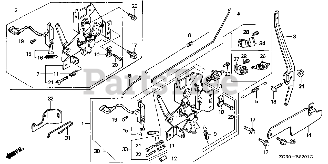 Honda GXV140 N1GE (GJAB) - Honda Engine, Made in USA (SN: GJAB-6000001