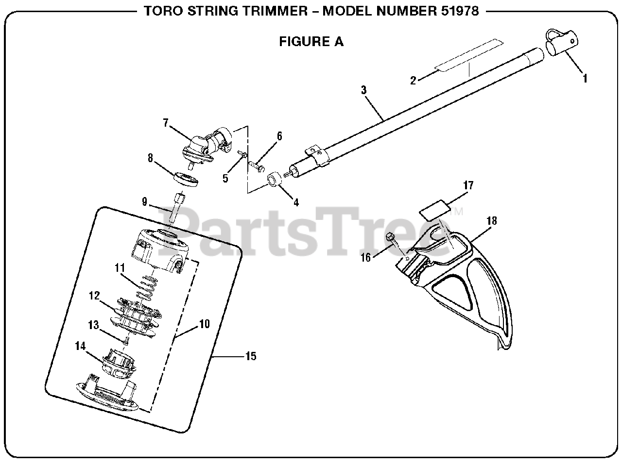 Toro 51978 A (090309029) - Toro String Trimmer, Revision 01 (SN ...