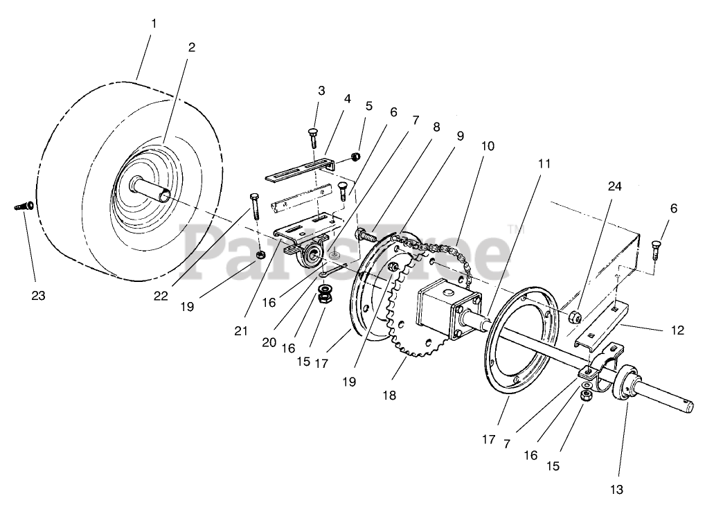 Toro 70122 (8-25) - Toro Rear-Engine Riding Mower (SN: 099000001 ...