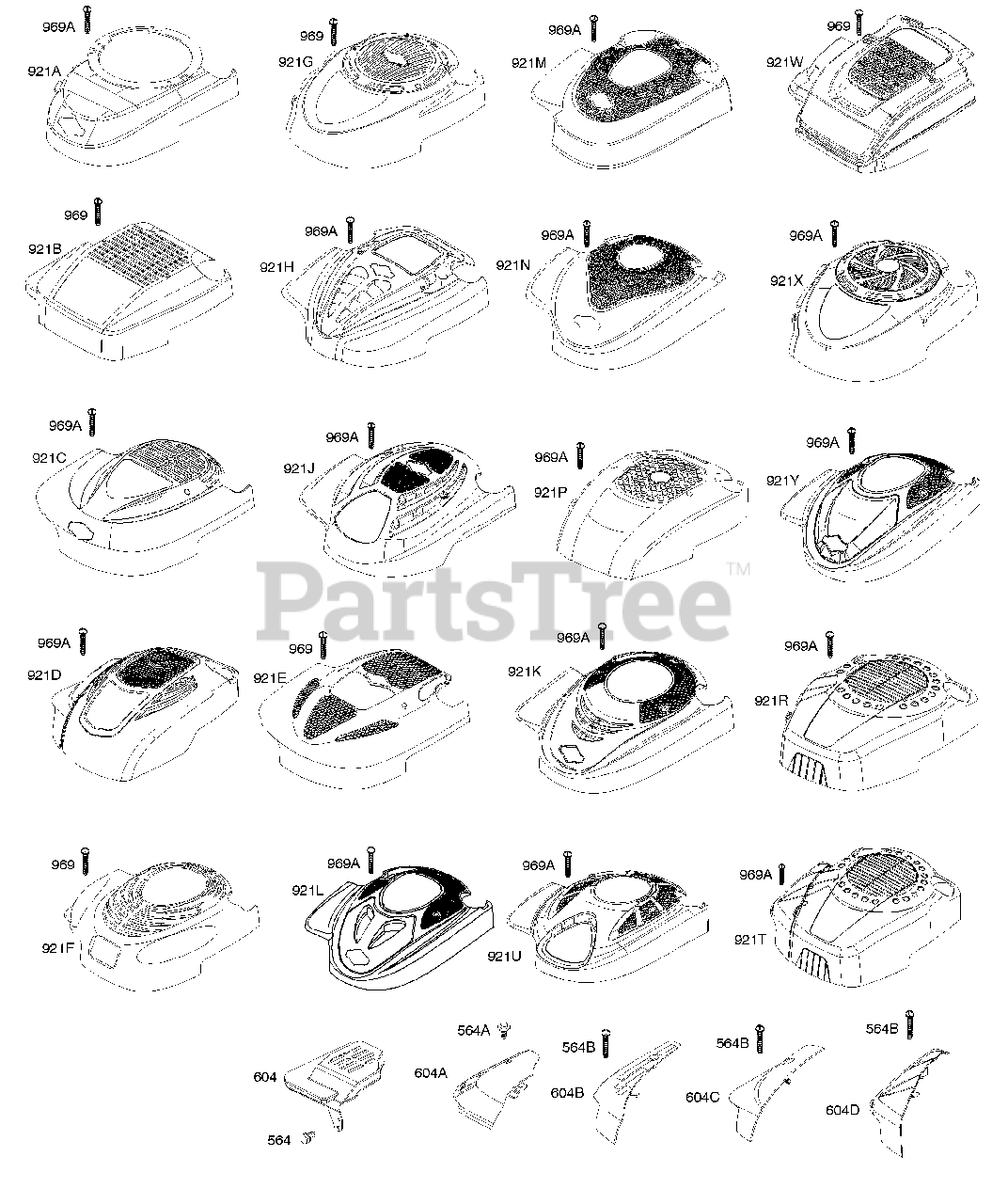 Briggs & Stratton 126T02-0299-B1 - Briggs & Stratton Vertical Engine ...