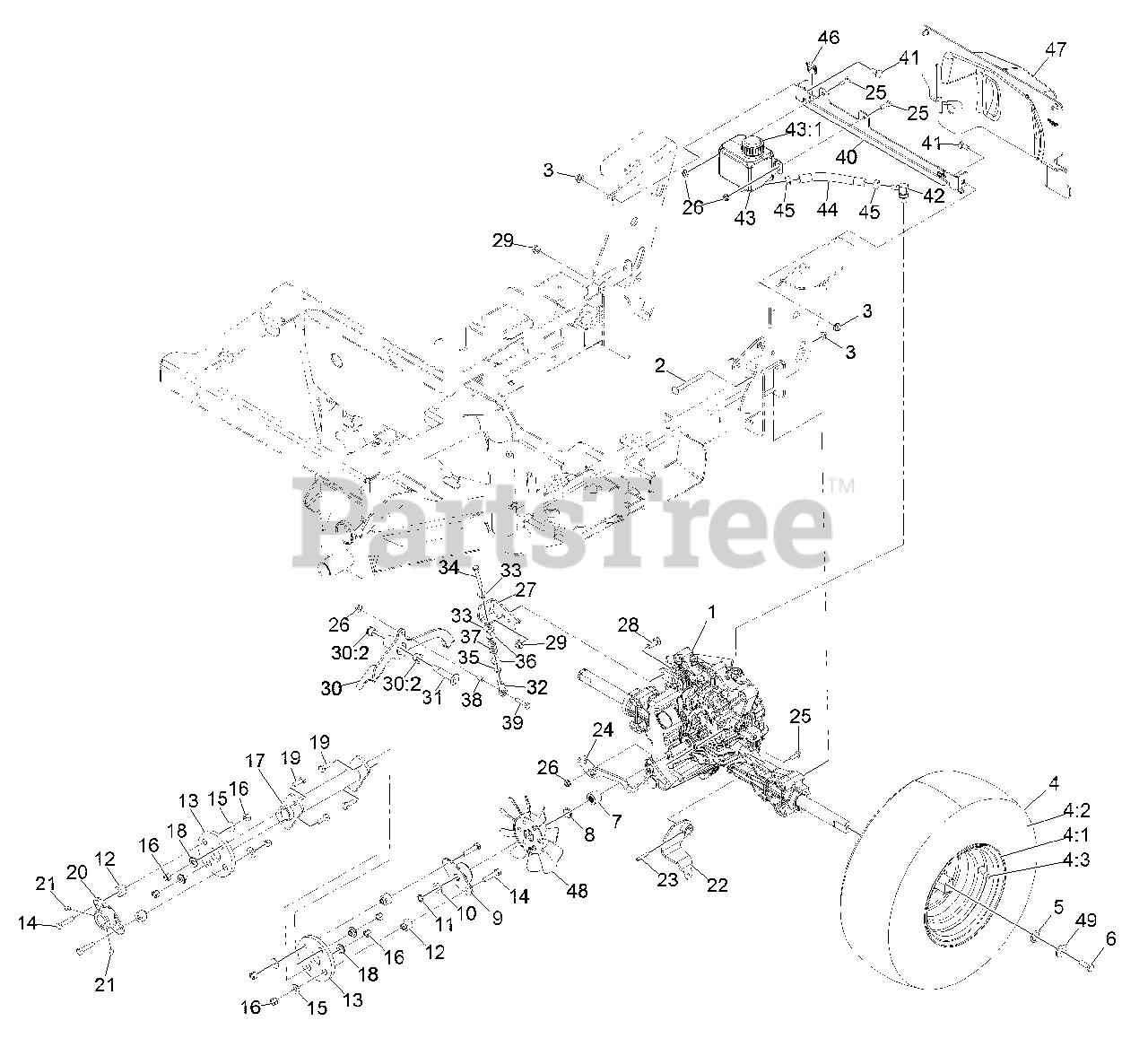 Exmark SSS270CSB00000 - Exmark Spreader Sprayer (SN: 315000000 ...