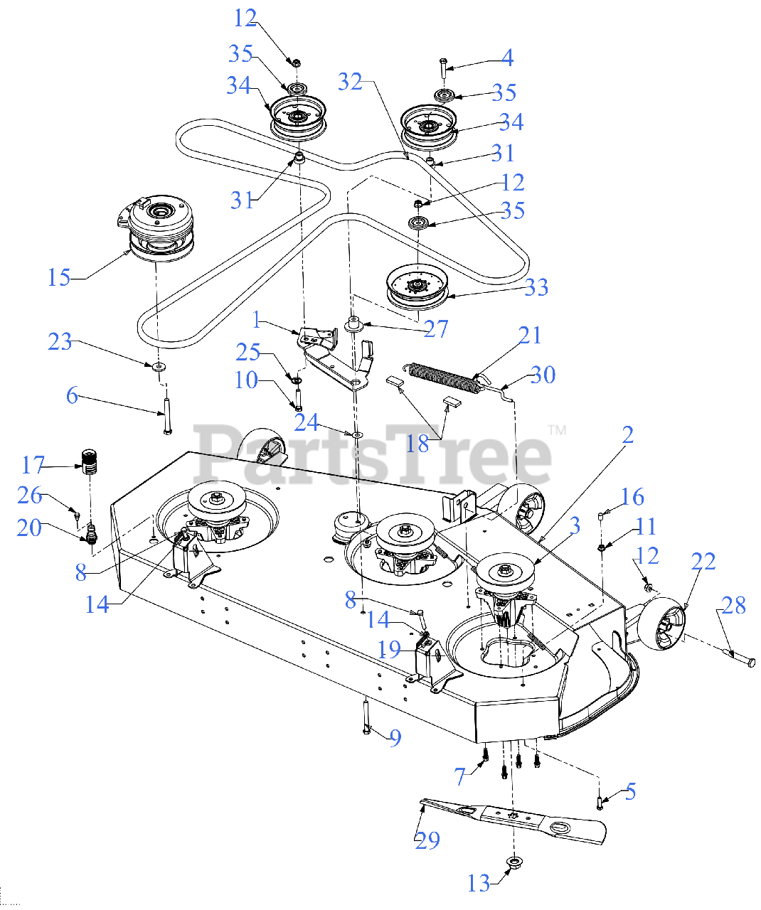 Cub Cadet ZT2 54 KW FAB 17RIEACI010 Cub Cadet Ultima 54