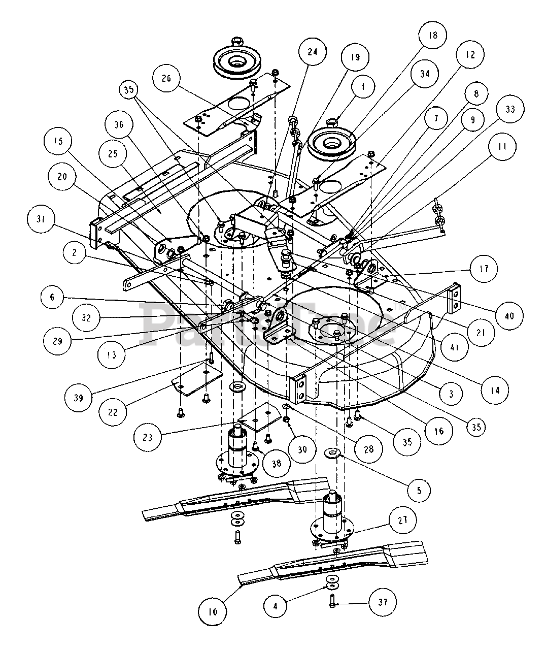 Snapper HZS 15420KVE (82370) Snapper Yard Cruiser 42" ZeroTurn Mower