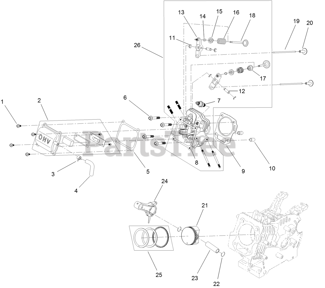 Toro 37780 826 Oe Toro 26 Power Max Snow Thrower Sn 400000000